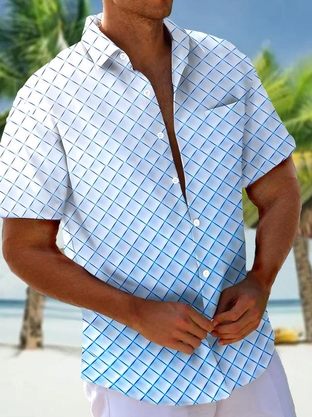 men's shirt front view