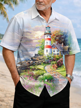 men's shirt front view