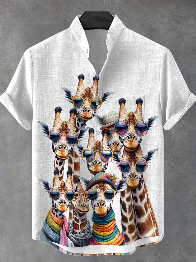 men's shirt front view