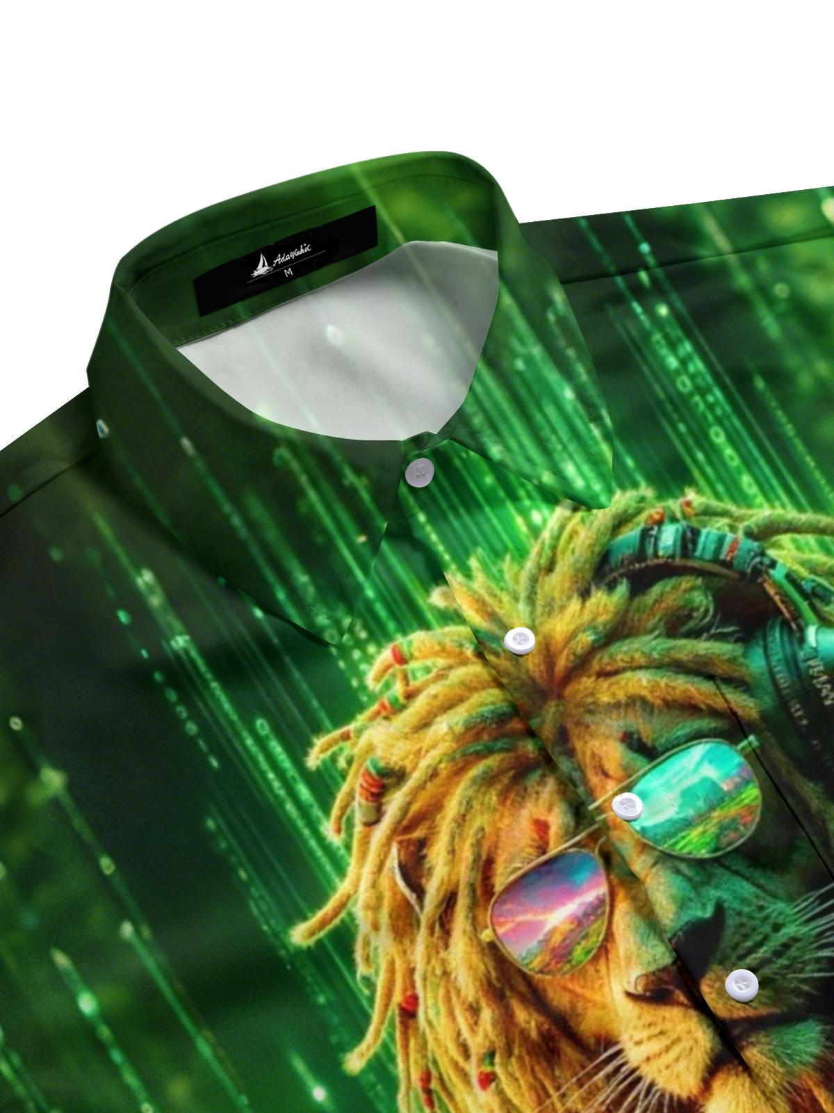 men's pocket shirt back view