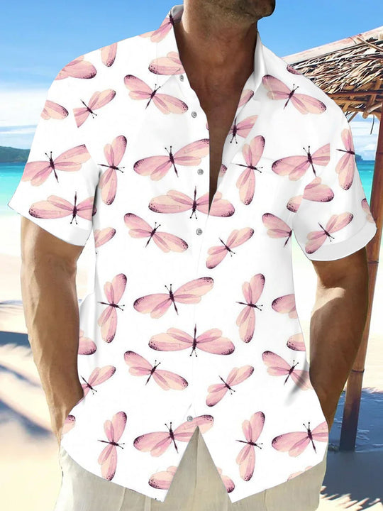 men's patterned sweater shirt front view