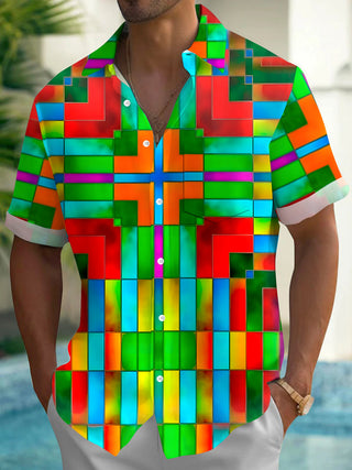 men's shirt front view
