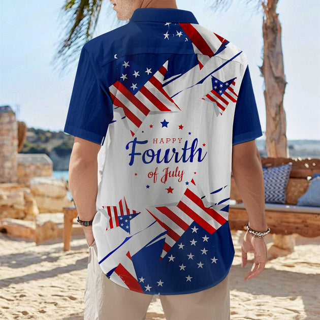 men's casual shirt Independence Day view 27