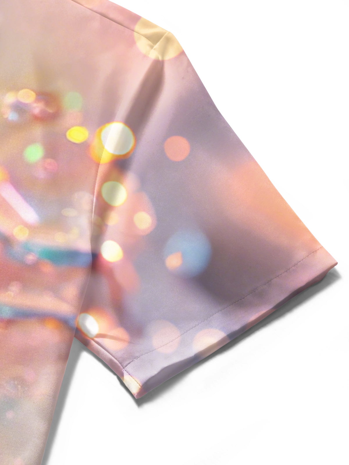 Crab Print Men's Pocket Short Sleeve Shirts