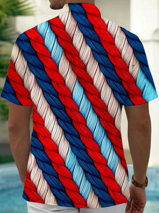 men's pocket shirt back view