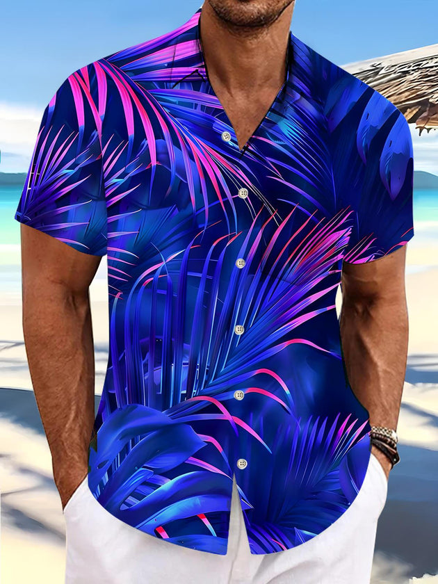 Leaf Men's Pocket Short Sleeve Shirts