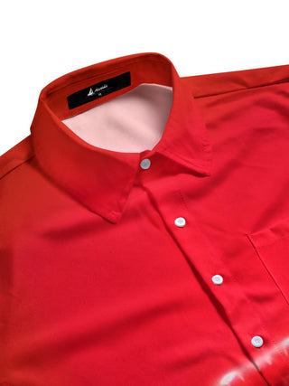 men's short sleeve shirt side view