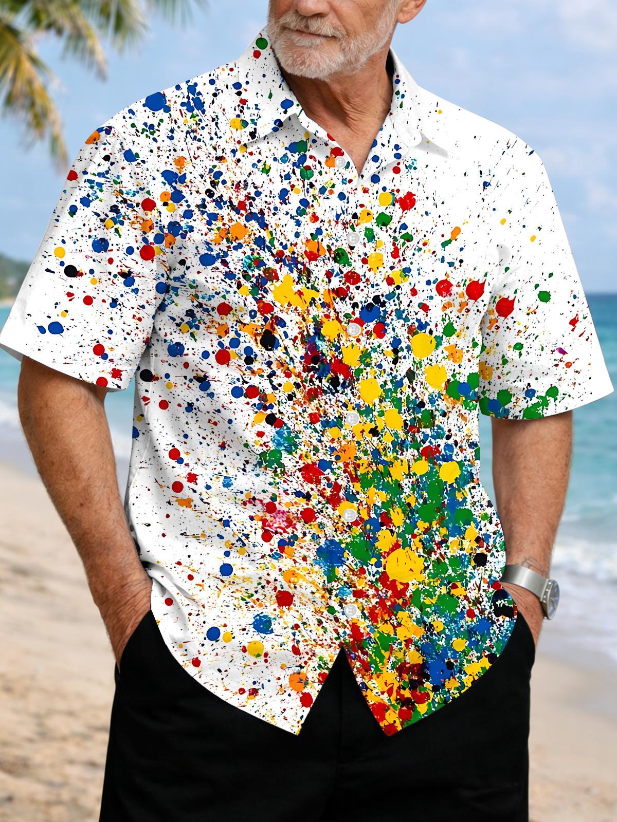 men's shirt front view