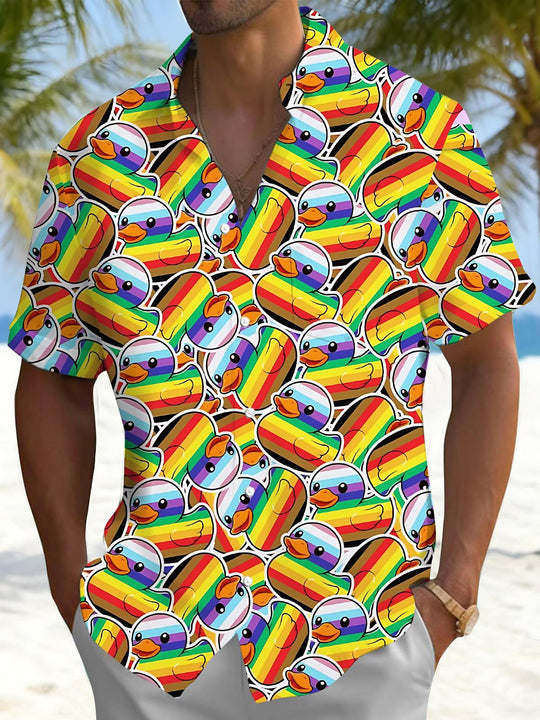 men's shirt front view