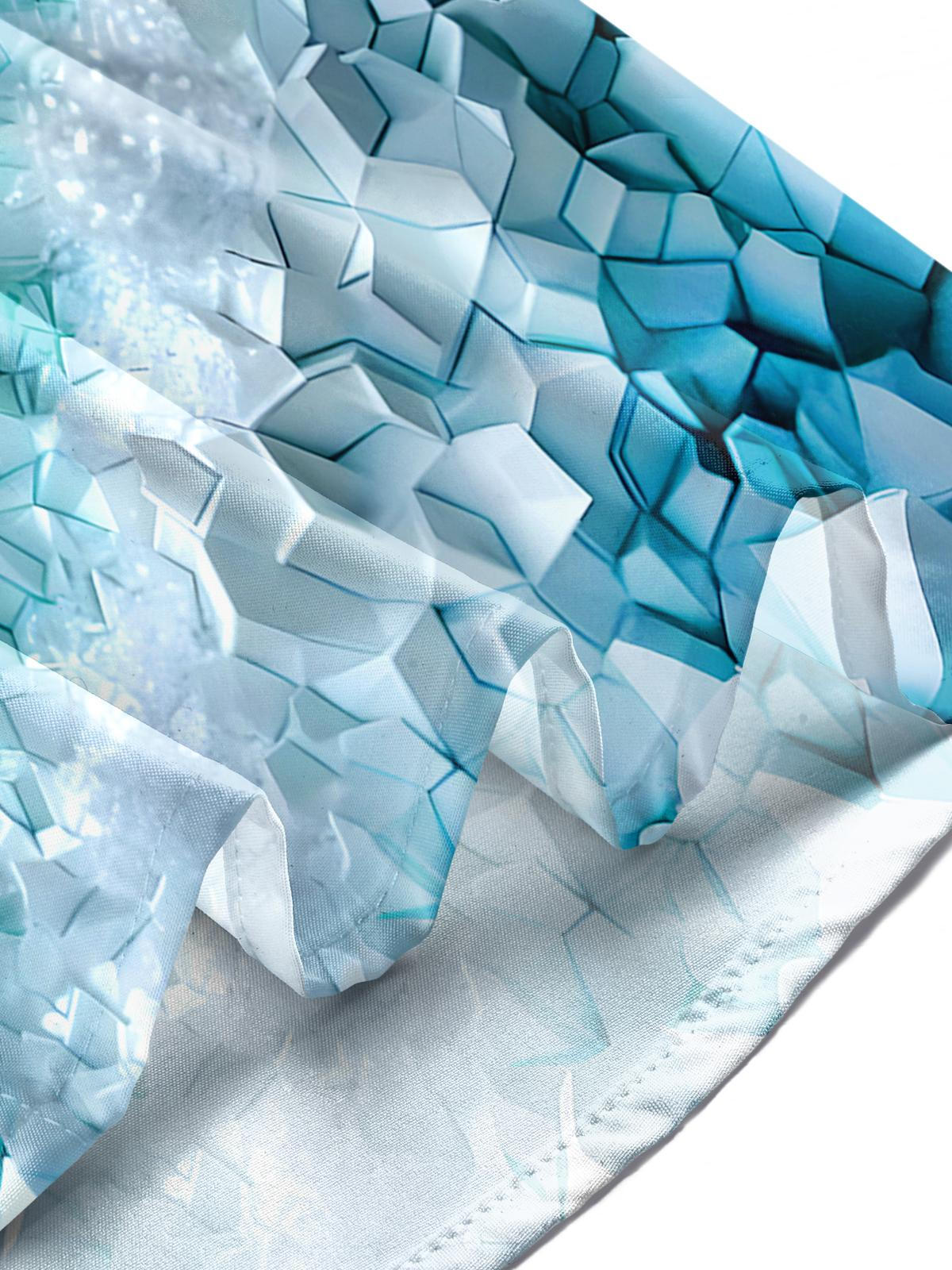 Geometry Men's Pocket Short Sleeve Shirts