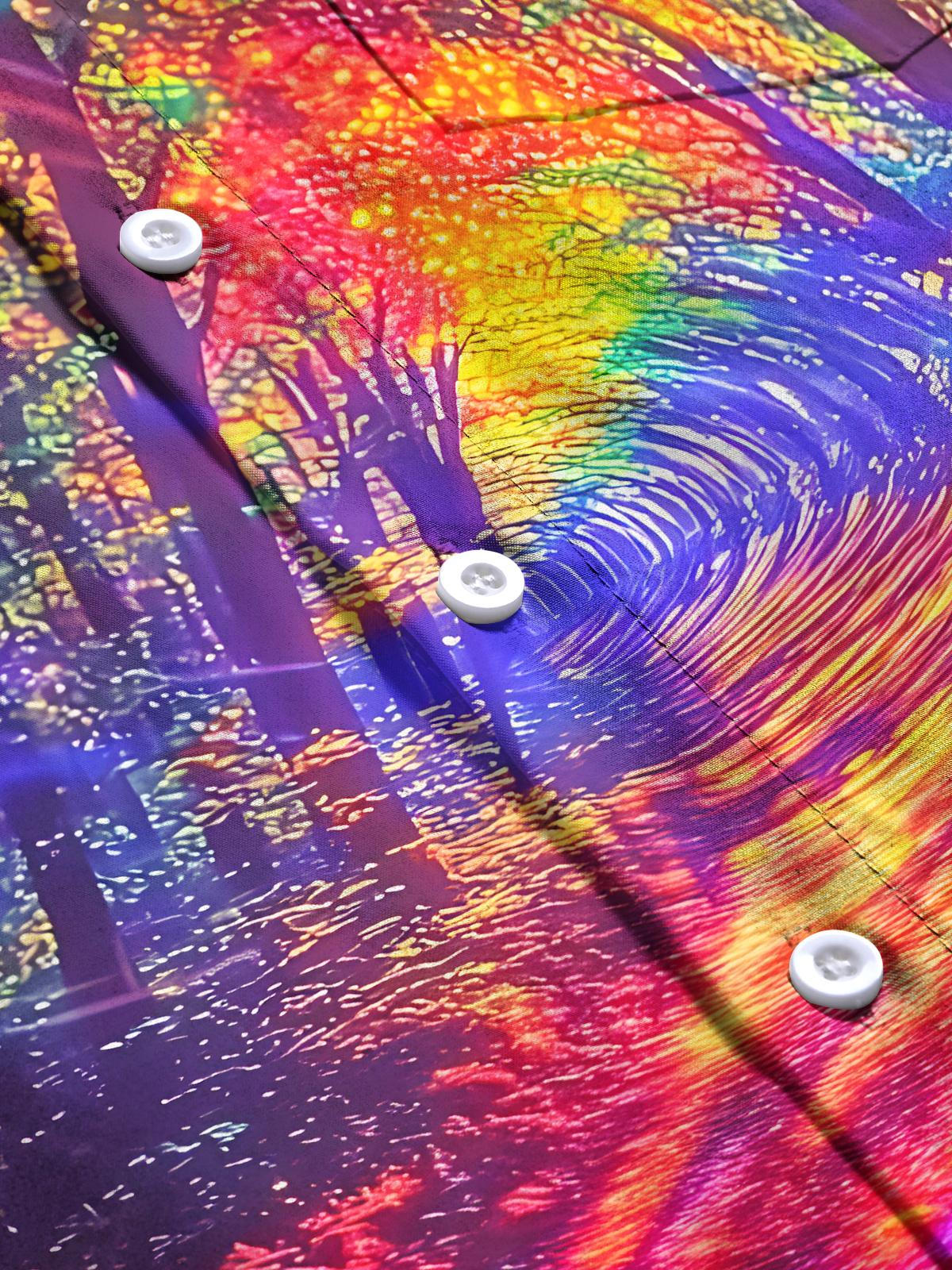 Forest Men's Pocket Short Sleeve Shirts