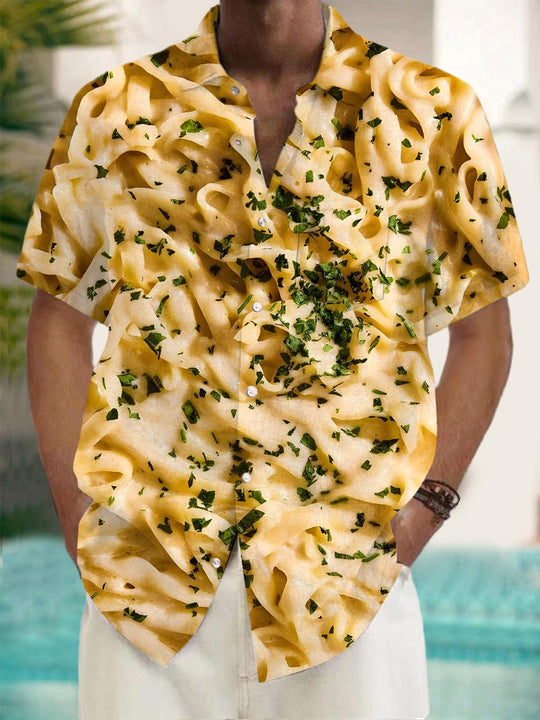 men's shirt front view