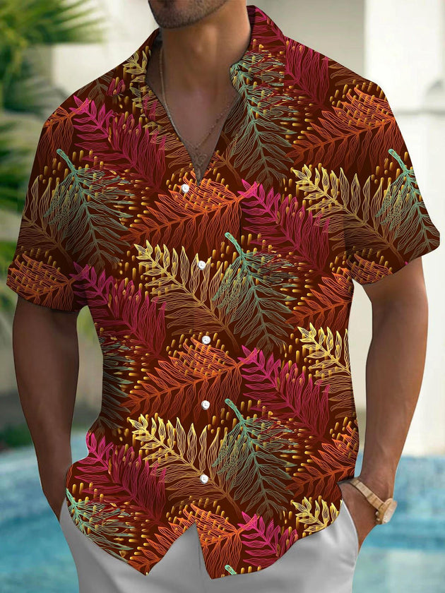 men's shirt front view