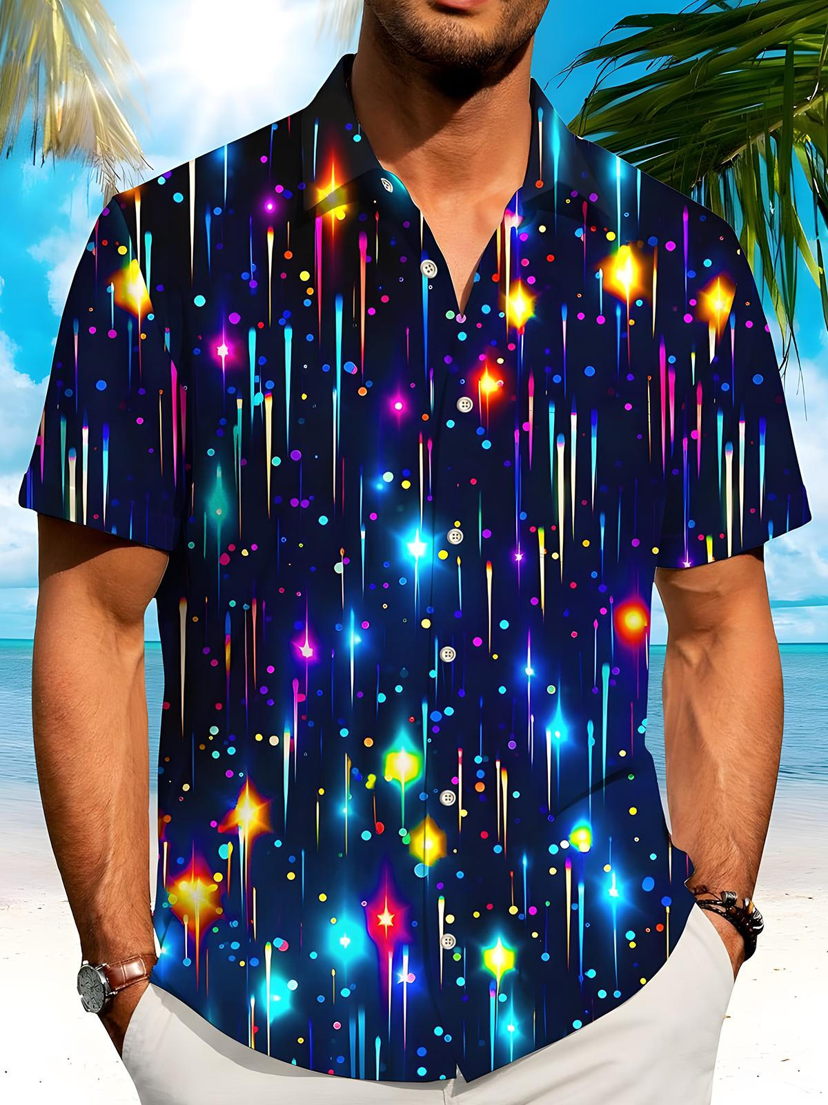 Star Men's Pocket Short Sleeve Shirts