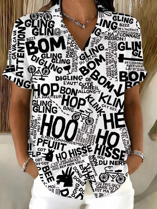 women's shirt front view