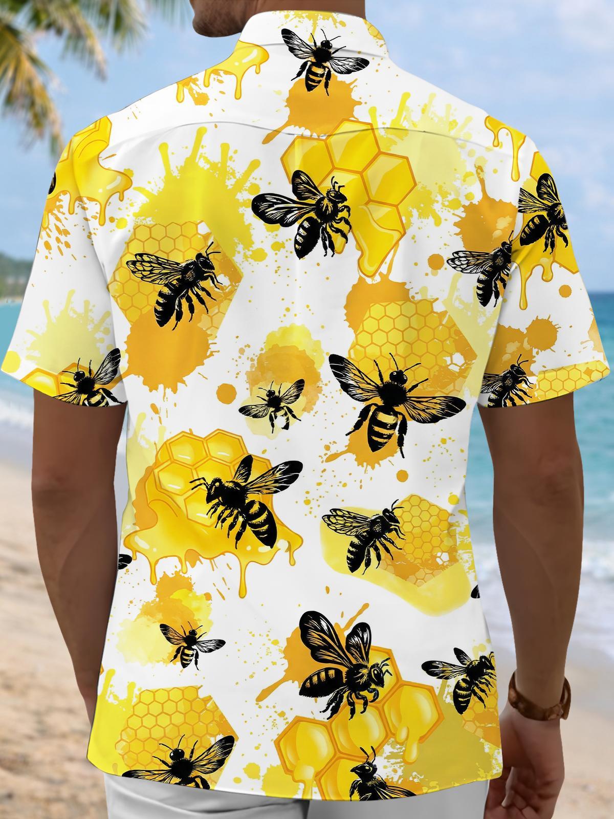 men's pocket shirt back view
