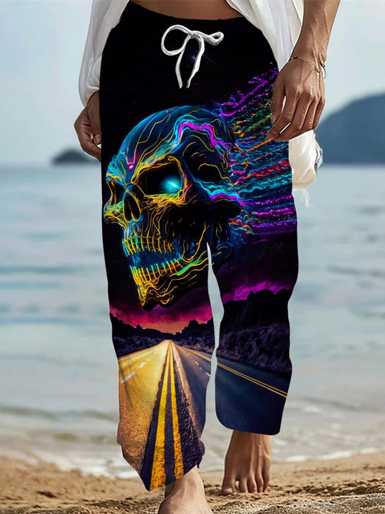 men's casual pants front view
