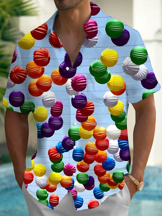 men's shirt front view