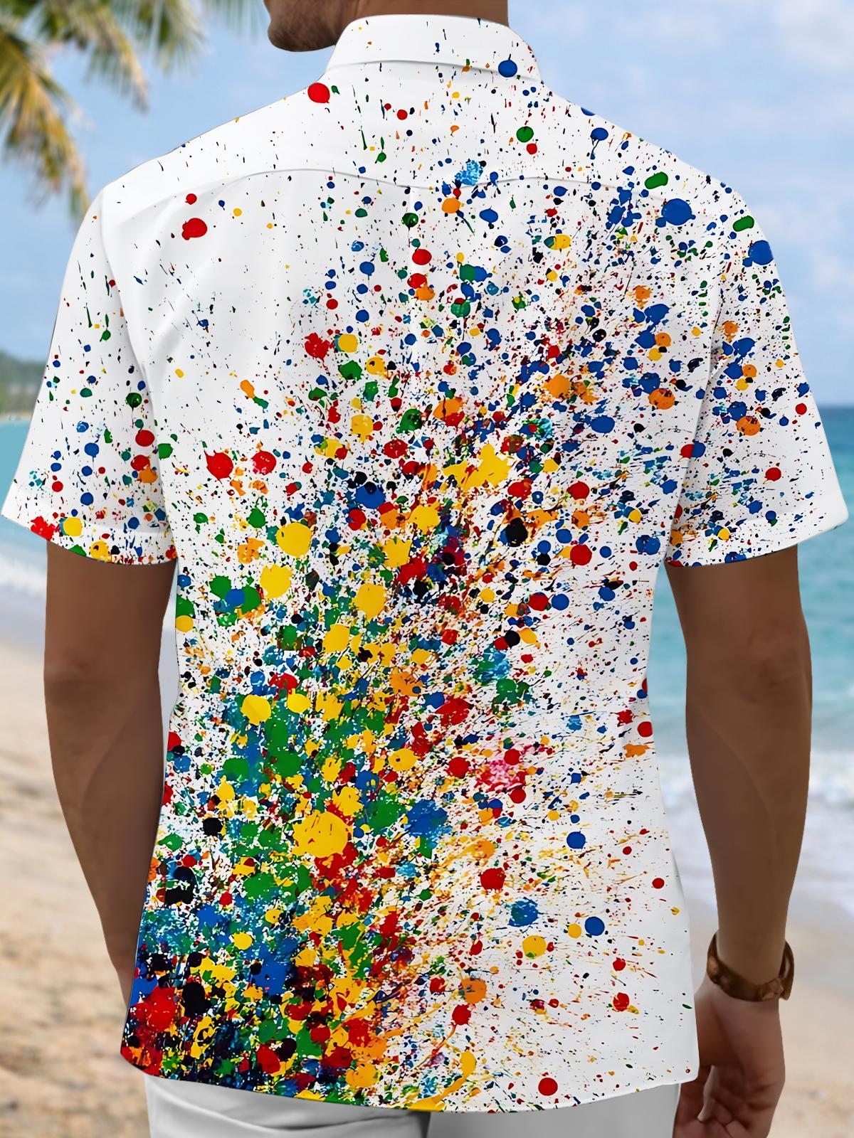 men's pocket shirt back view