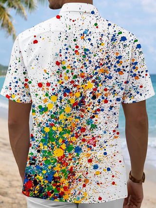 men's pocket shirt back view