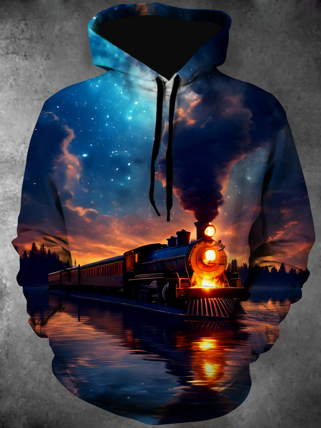 men's graphic sweatshirt shirt front view