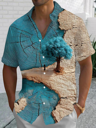 men's shirt front view
