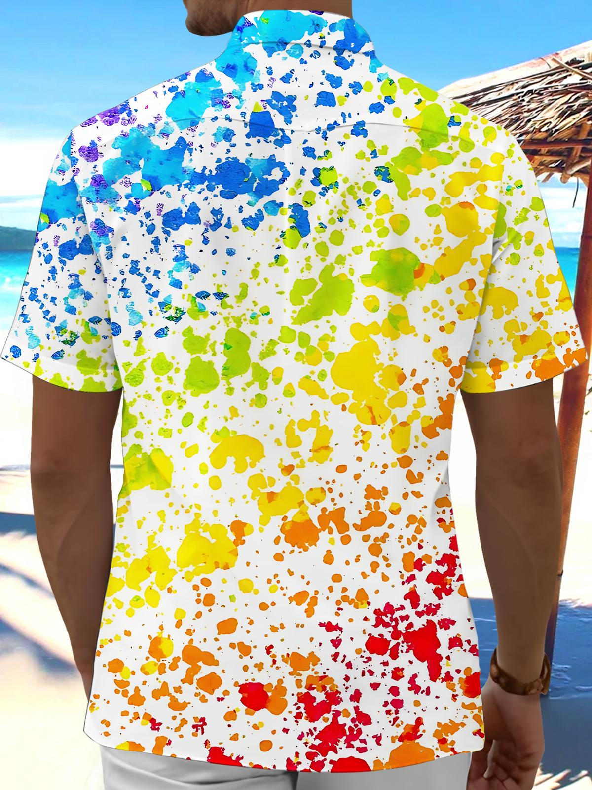men's pocket shirt back view