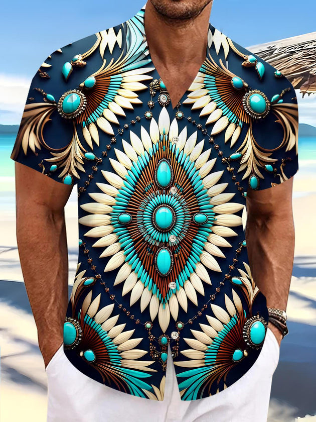 men's shirt front view