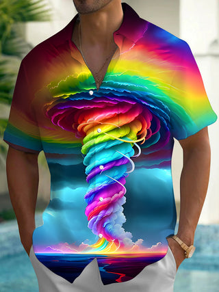 men's shirt front view