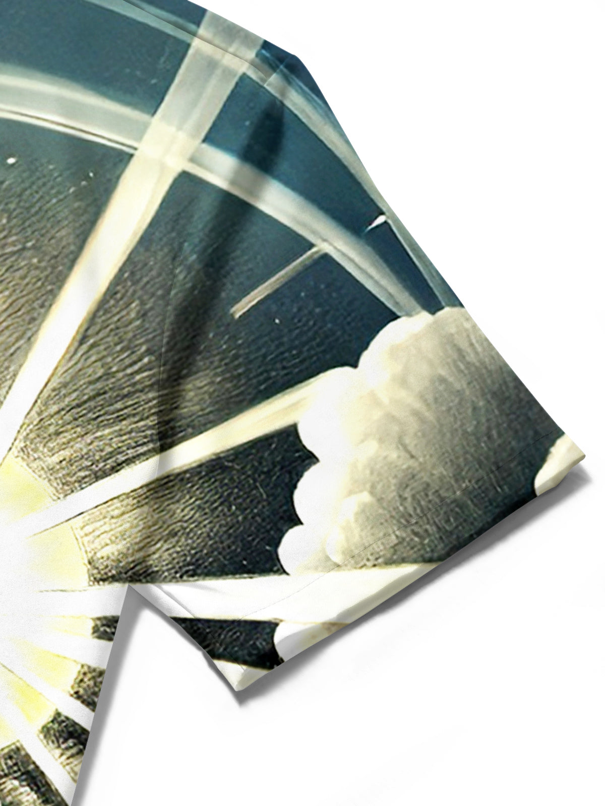 God Is With Us In The Midst Of Our Storns Men's Pocket Short Sleeve Shirts