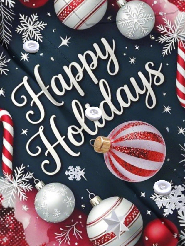 men's Christmas long sleeve flat lay shirt