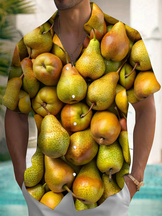 men's shirt front view