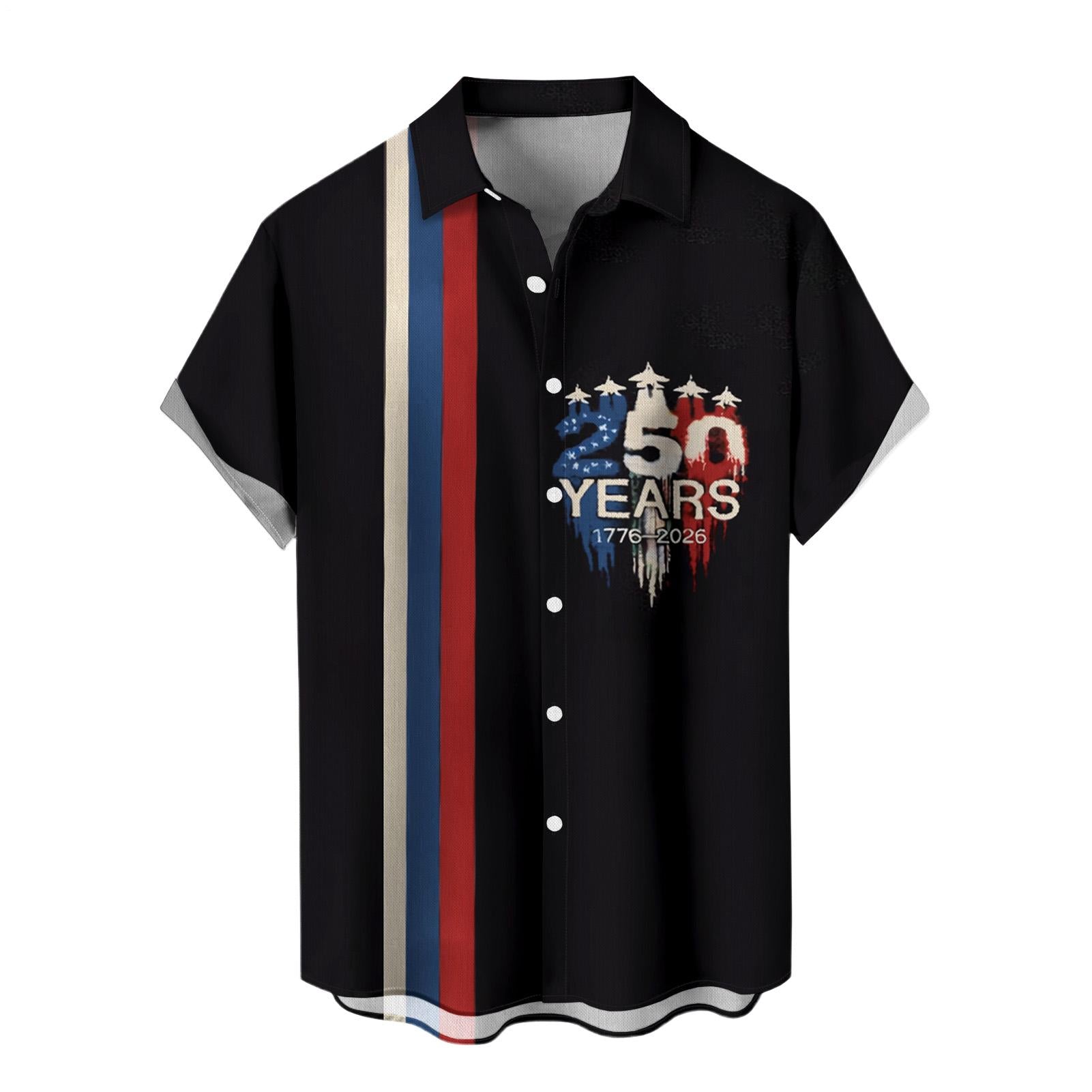 men's Hawaiian shirt Independence Day view 20