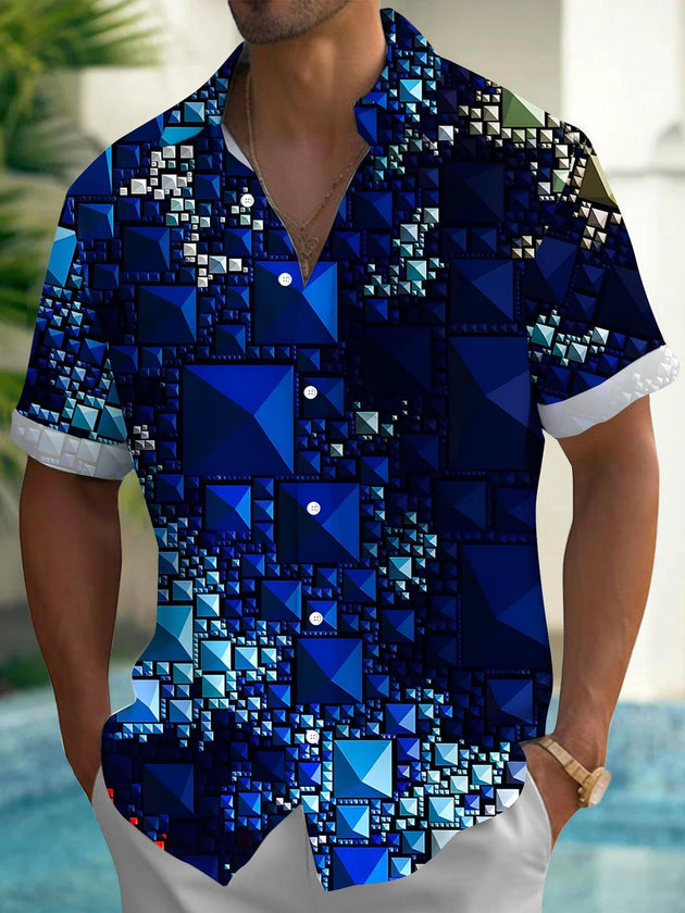 men's shirt front view