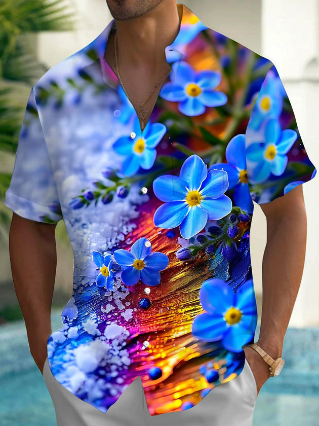 men's shirt front view