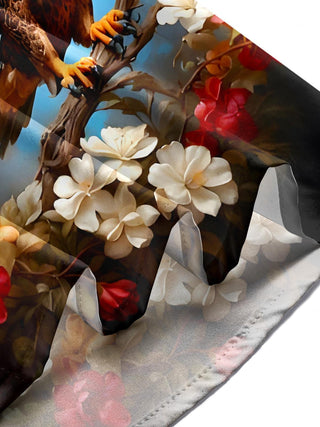men's floral shirt summer vacation view 7