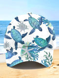 Sea Turtle Men's Print Baseball Cap