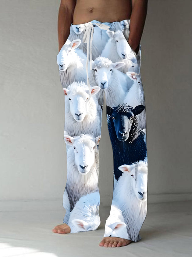 men's casual pants front view