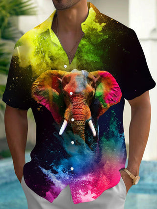 men's shirt front view