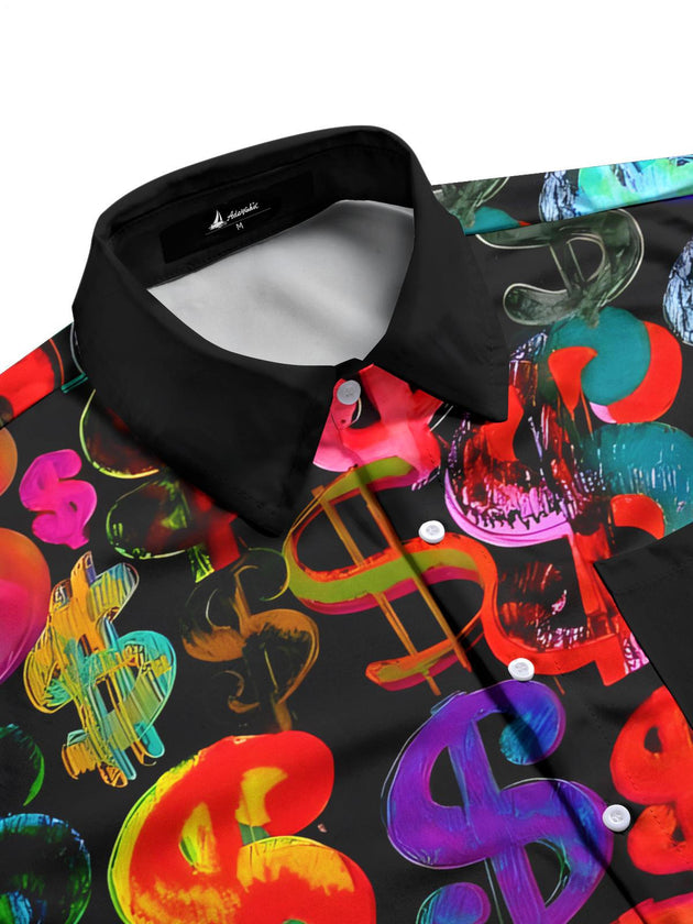 men's short sleeve shirt side view