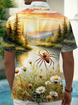 men's pocket shirt back view