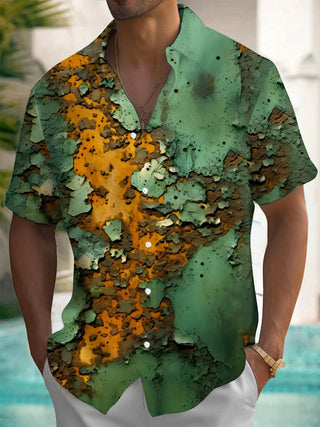 men's pocket shirt back view