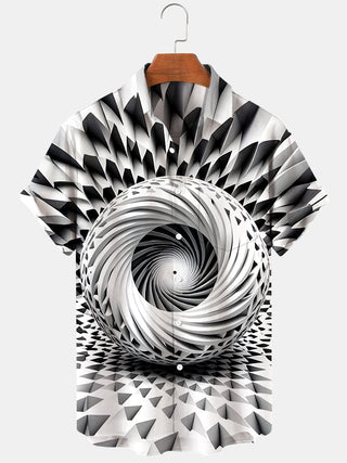 men's shirt front view