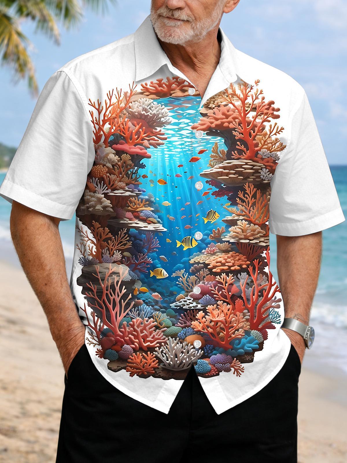 men's shirt front view