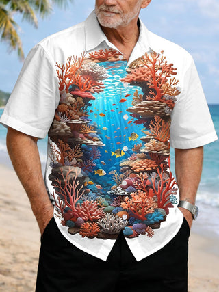 men's shirt front view