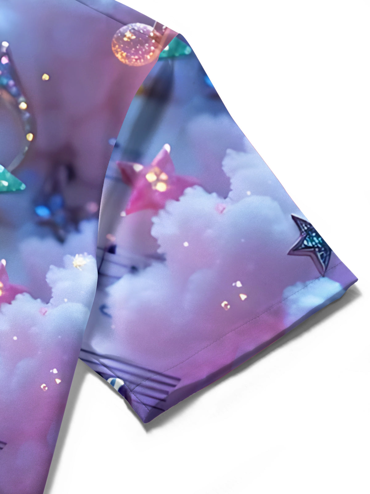 Note Print Men's Pocket Short Sleeve Shirts