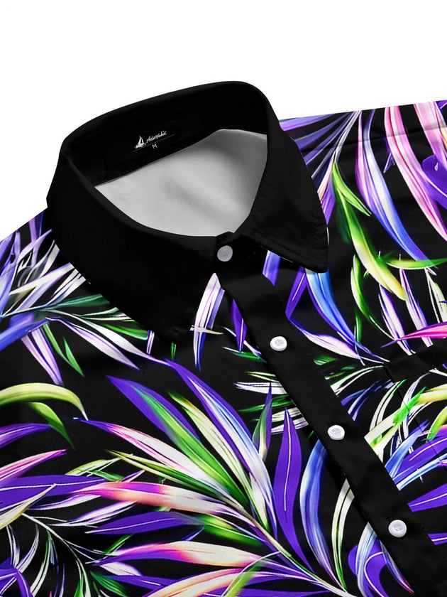 men's tropical shirt side view