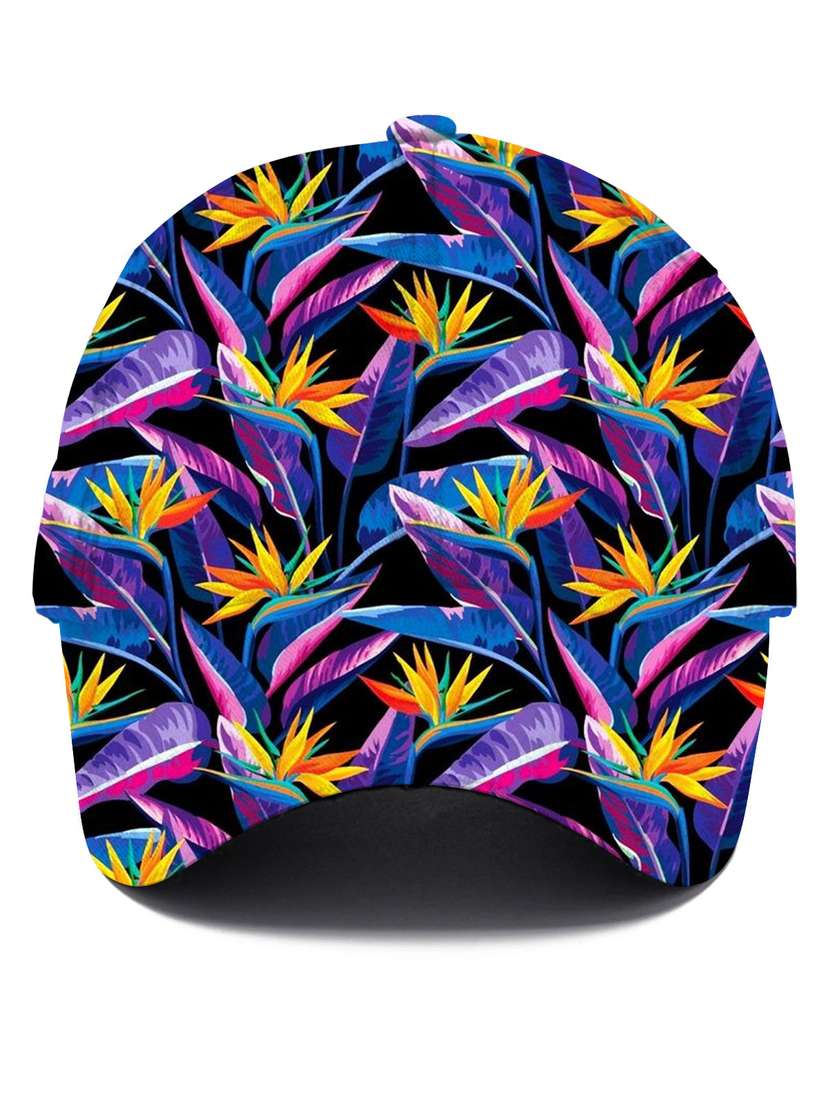 Hawaiian Leaf Men's Print Baseball Cap