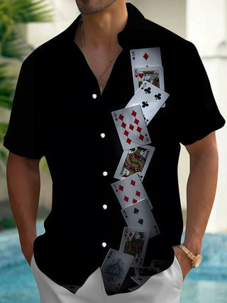 men's shirt front view