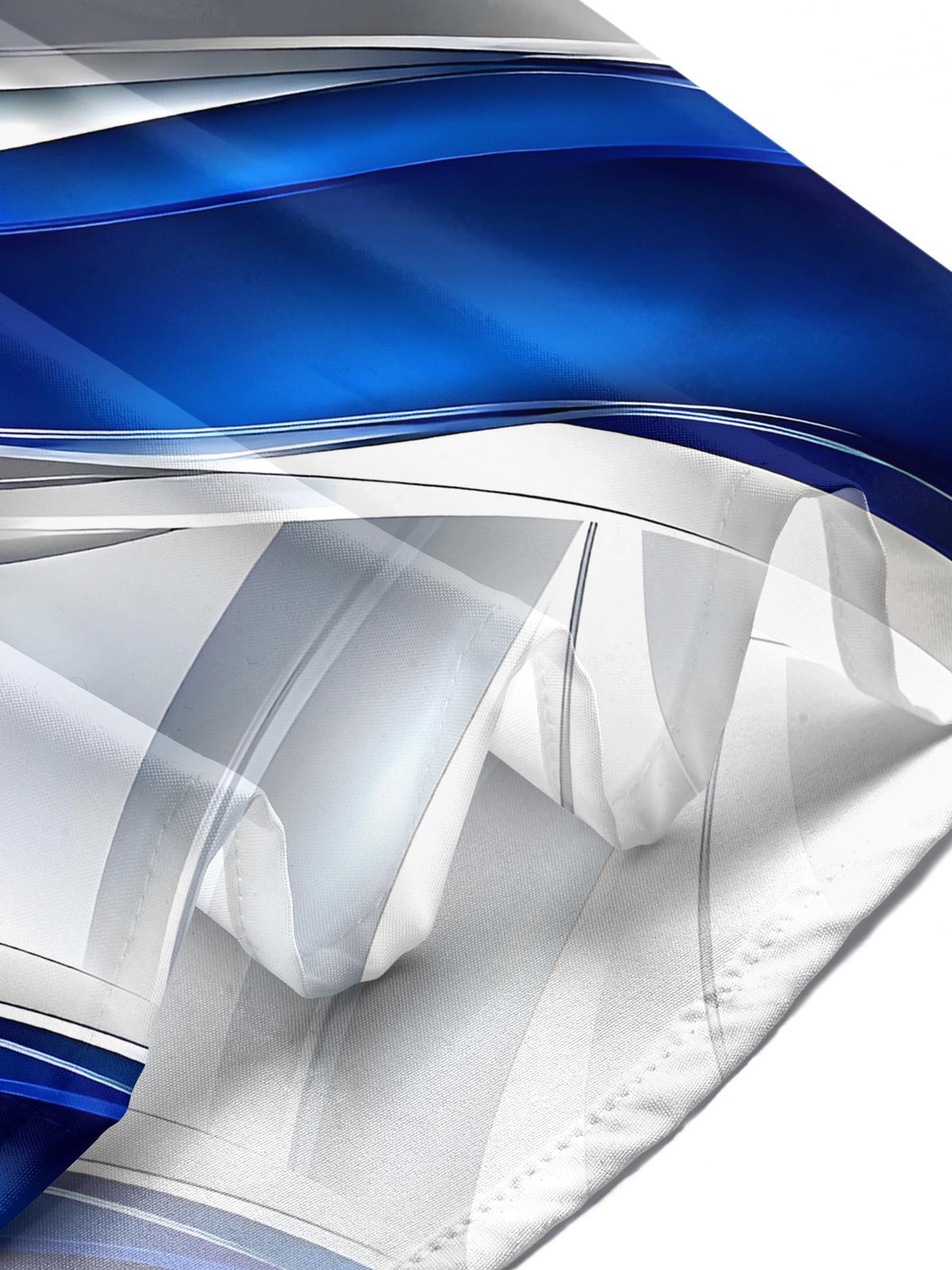 Abstract Men's Pocket Short Sleeve Shirts